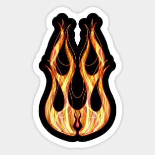 Flames Sticker